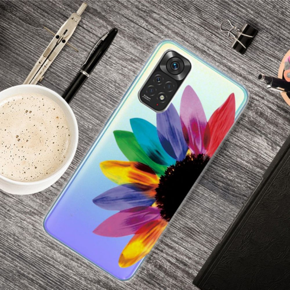 Hoesje voor Xiaomi Redmi Note 11 / 11S Kleurrijke Bloemblaadjes