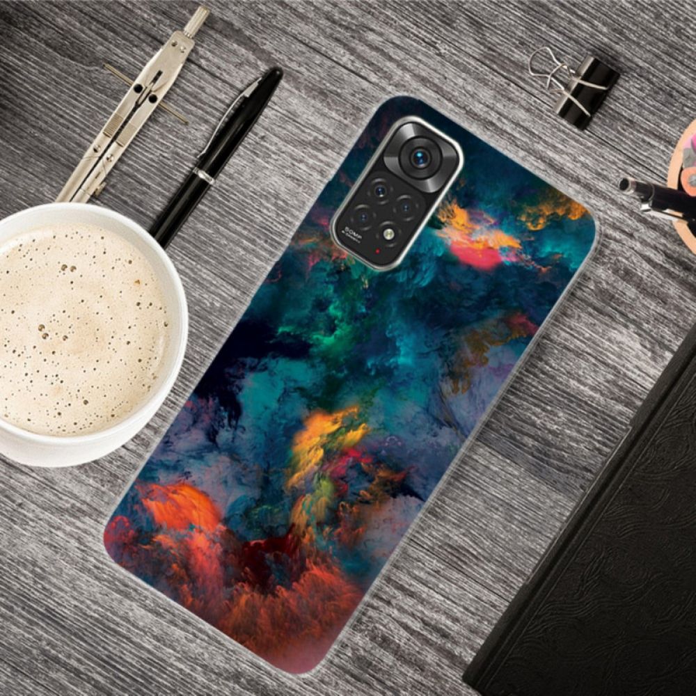 Hoesje voor Xiaomi Redmi Note 11 / 11S Kleurwolken