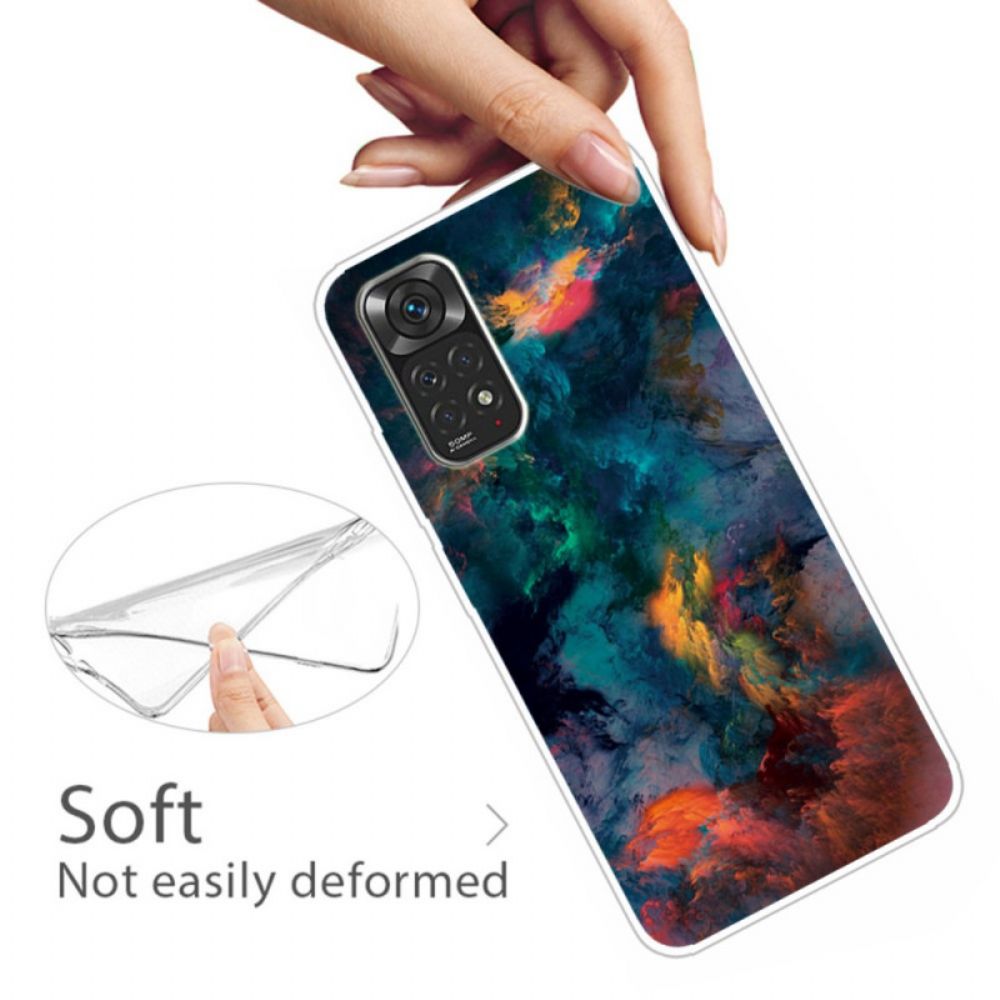 Hoesje voor Xiaomi Redmi Note 11 / 11S Kleurwolken