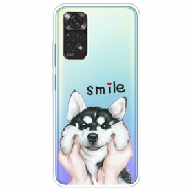 Hoesje voor Xiaomi Redmi Note 11 / 11S Lach Hond