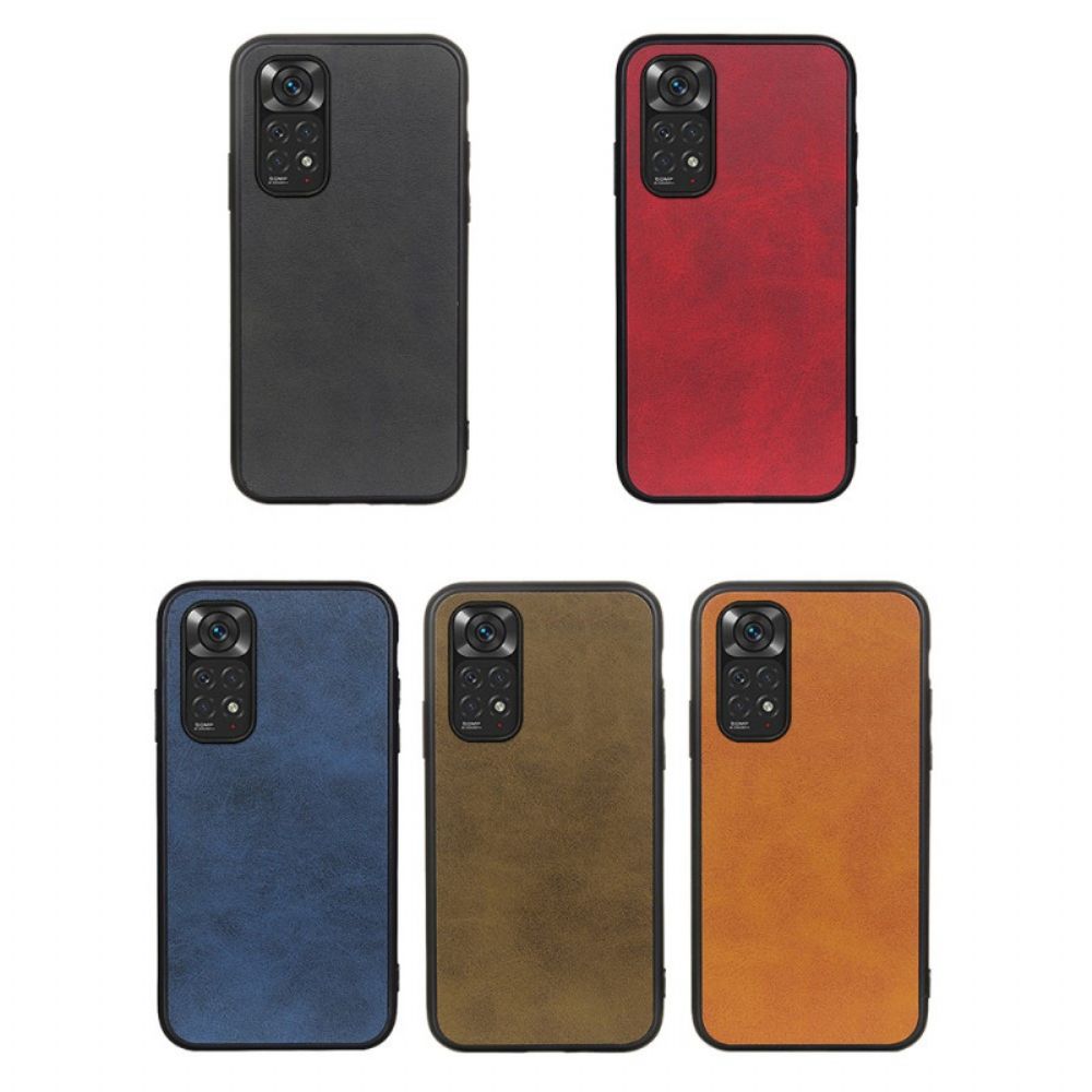 Hoesje voor Xiaomi Redmi Note 11 / 11S Leerstijl