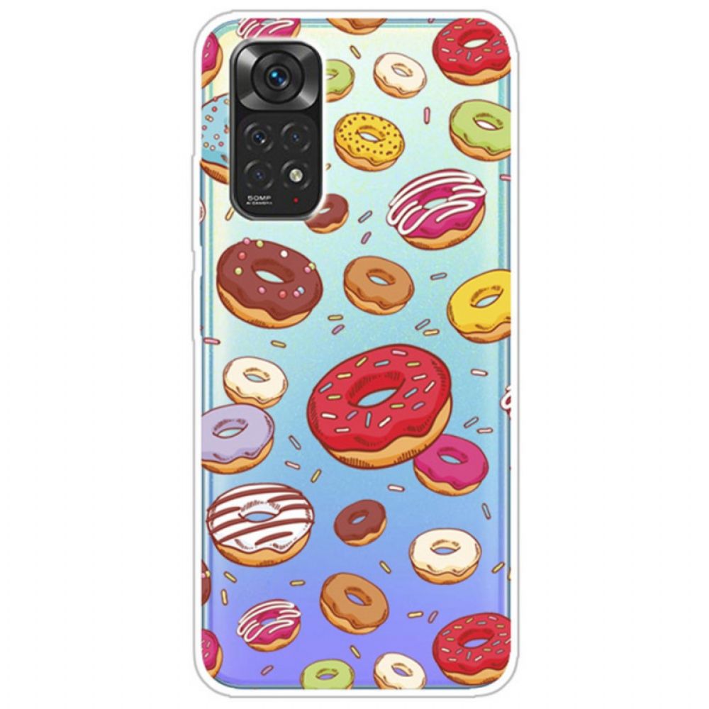 Hoesje voor Xiaomi Redmi Note 11 / 11S Liefde Donuts