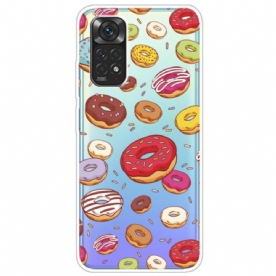 Hoesje voor Xiaomi Redmi Note 11 / 11S Liefde Donuts