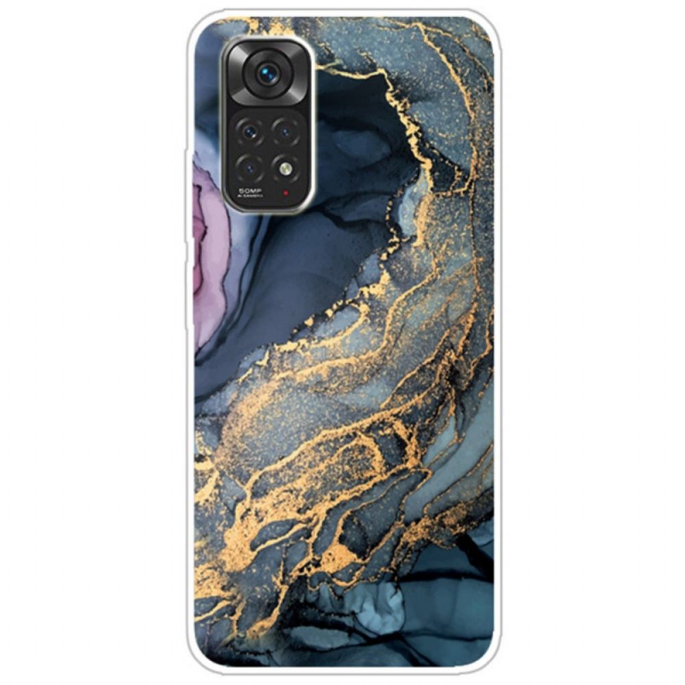 Hoesje voor Xiaomi Redmi Note 11 / 11S Marmeren Aquarel