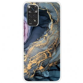 Hoesje voor Xiaomi Redmi Note 11 / 11S Marmeren Aquarel