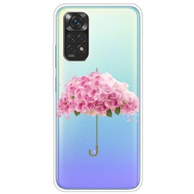 Hoesje voor Xiaomi Redmi Note 11 / 11S Rozen Paraplu