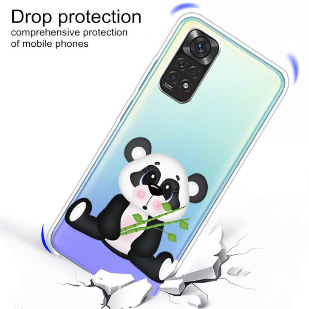 Hoesje voor Xiaomi Redmi Note 11 / 11S Transparante Trieste Panda