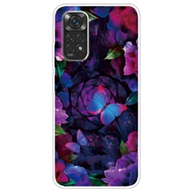 Hoesje voor Xiaomi Redmi Note 11 / 11S Vlinders Variatie