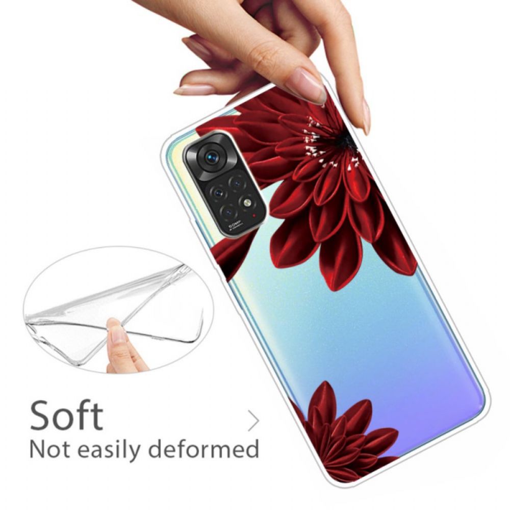 Hoesje voor Xiaomi Redmi Note 11 / 11S Wilde Bloemen