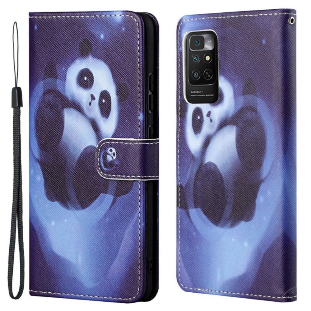 Leren Hoesje voor Xiaomi Redmi Note 11 / 11S Pandaruimte