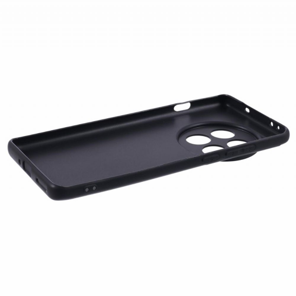 Case Hoesje Oneplus 12 5g Telefoonhoesje Zwart Siliconen