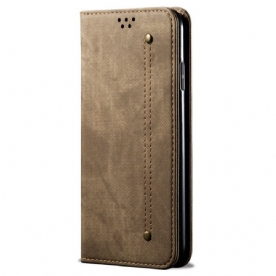 Folio-hoesje Oneplus 12 5g Jeansstof