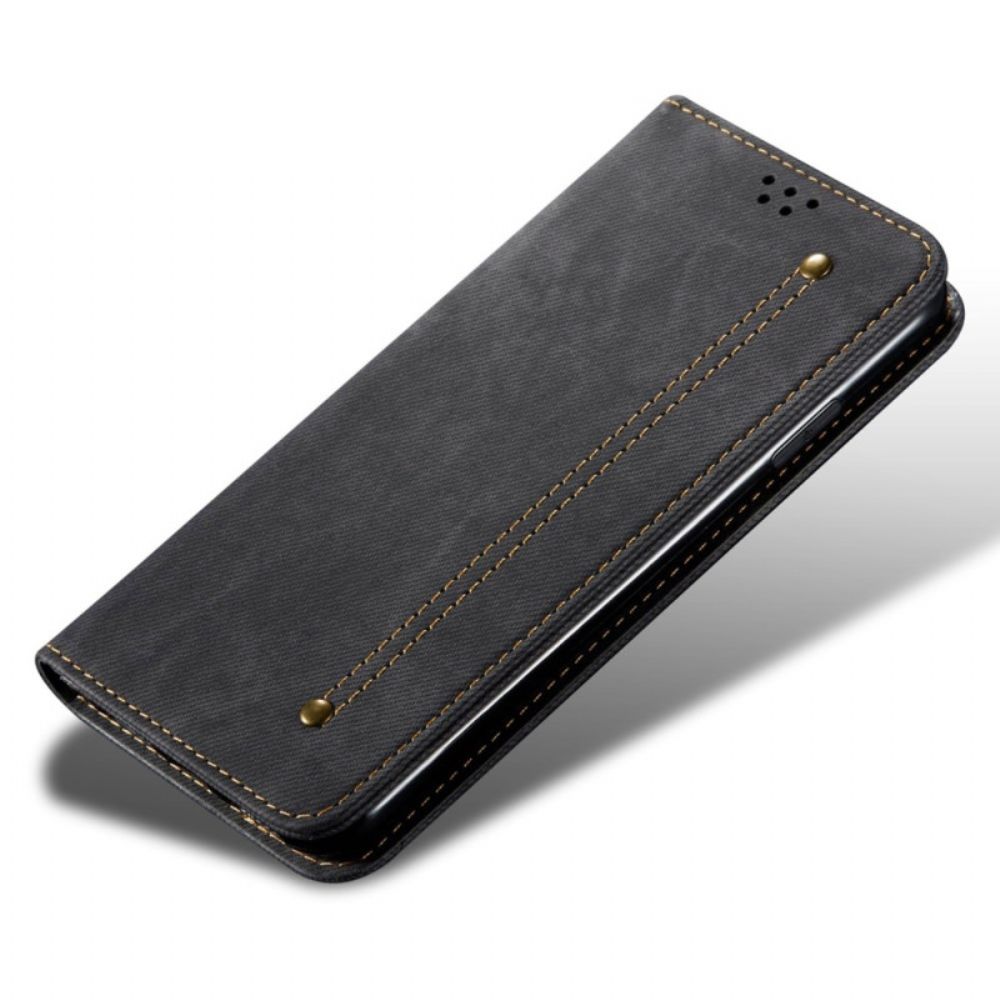 Folio-hoesje Oneplus 12 5g Jeansstof