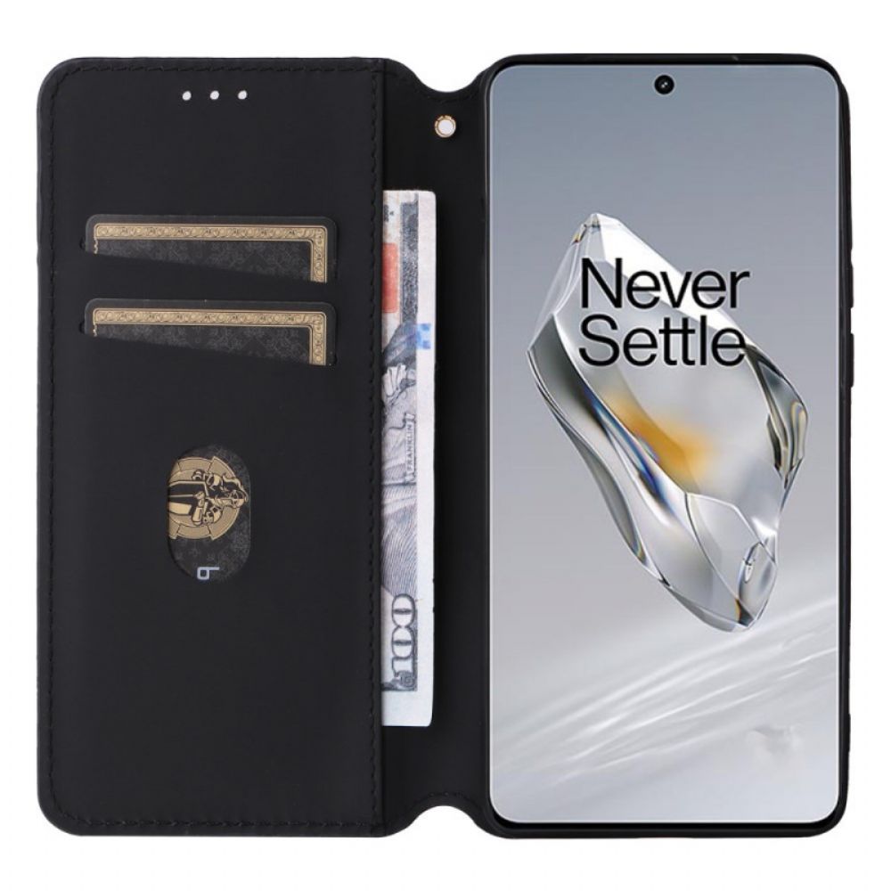 Folio-hoesje Oneplus 12 5g Telefoonhoesje Losanen 3d