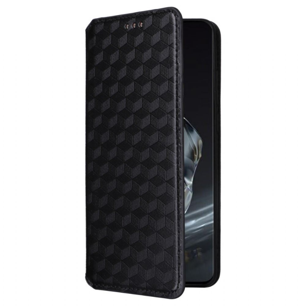 Folio-hoesje Oneplus 12 5g Telefoonhoesje Losanen 3d