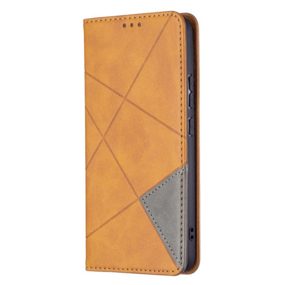 Bescherming Hoesje voor Samsung Galaxy S22 Plus 5G Folio-hoesje Artiestenstijl