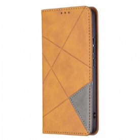 Bescherming Hoesje voor Samsung Galaxy S22 Plus 5G Folio-hoesje Artiestenstijl