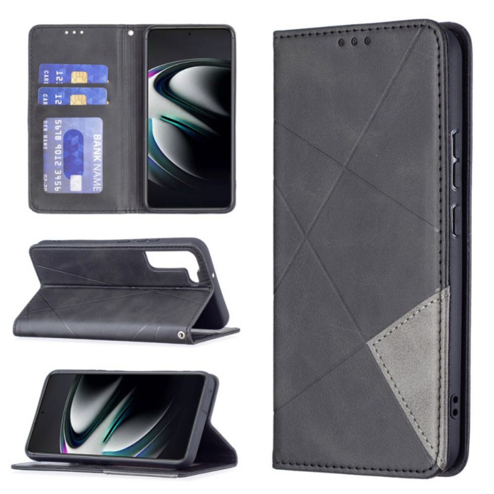 Bescherming Hoesje voor Samsung Galaxy S22 Plus 5G Folio-hoesje Artiestenstijl