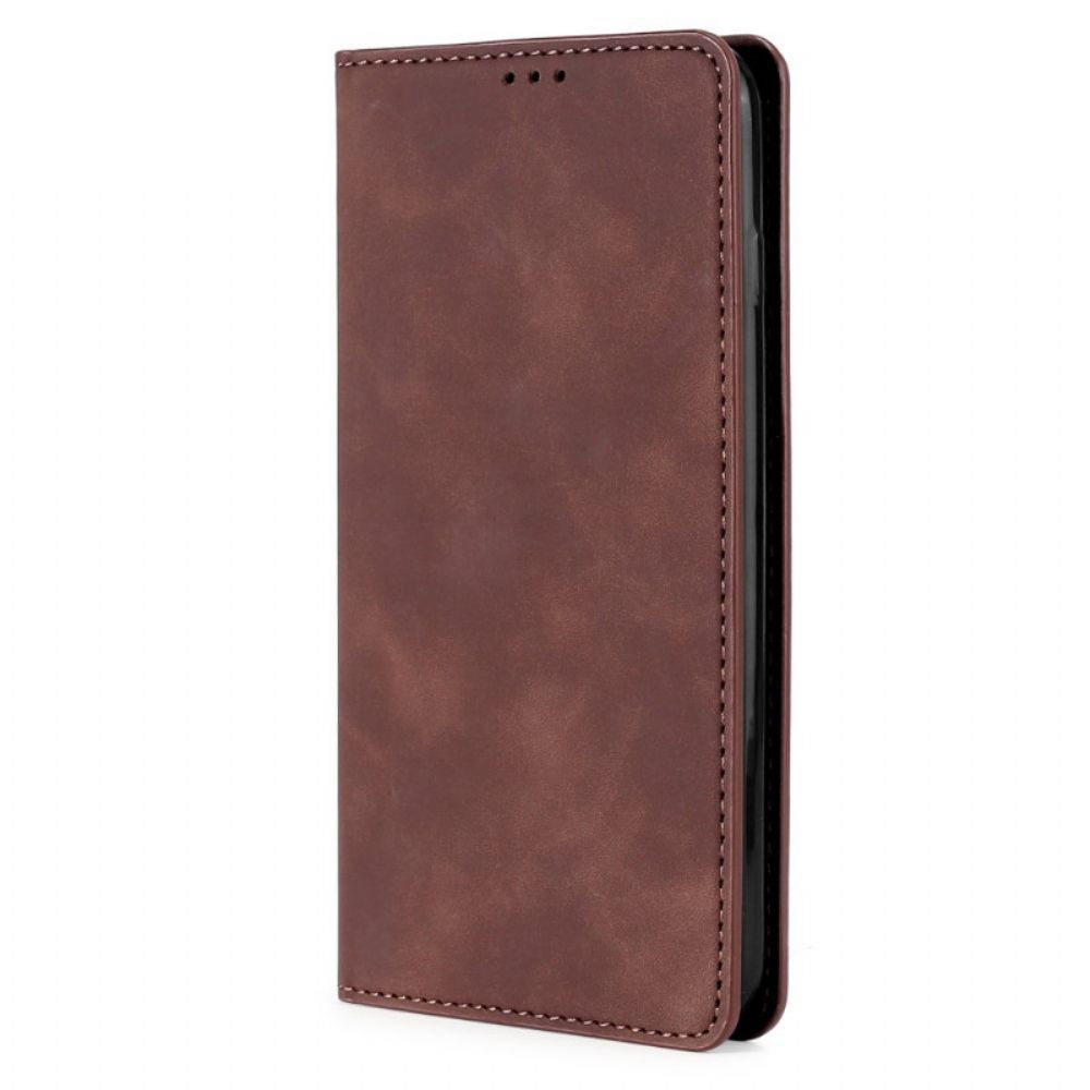 Bescherming Hoesje voor Samsung Galaxy S22 Plus 5G Folio-hoesje Skin-touch