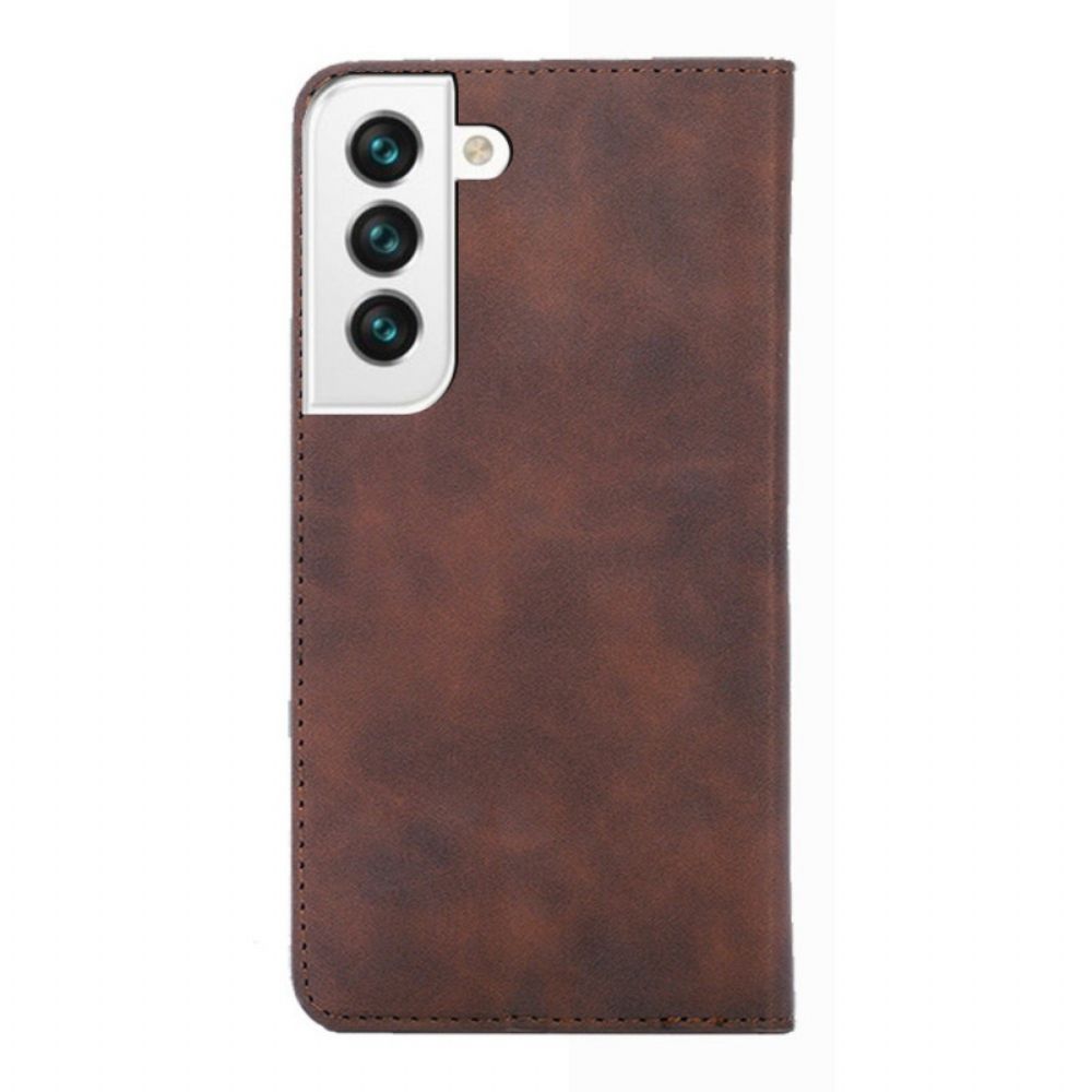 Bescherming Hoesje voor Samsung Galaxy S22 Plus 5G Folio-hoesje Skin-touch