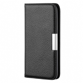 Bescherming Hoesje voor Samsung Galaxy S22 Plus 5G Folio-hoesje Ultra Chique Lychee Kunstleer