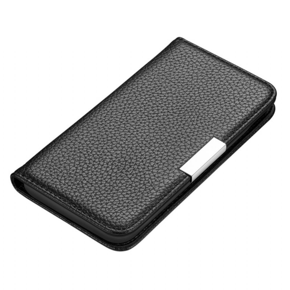 Bescherming Hoesje voor Samsung Galaxy S22 Plus 5G Folio-hoesje Ultra Chique Lychee Kunstleer