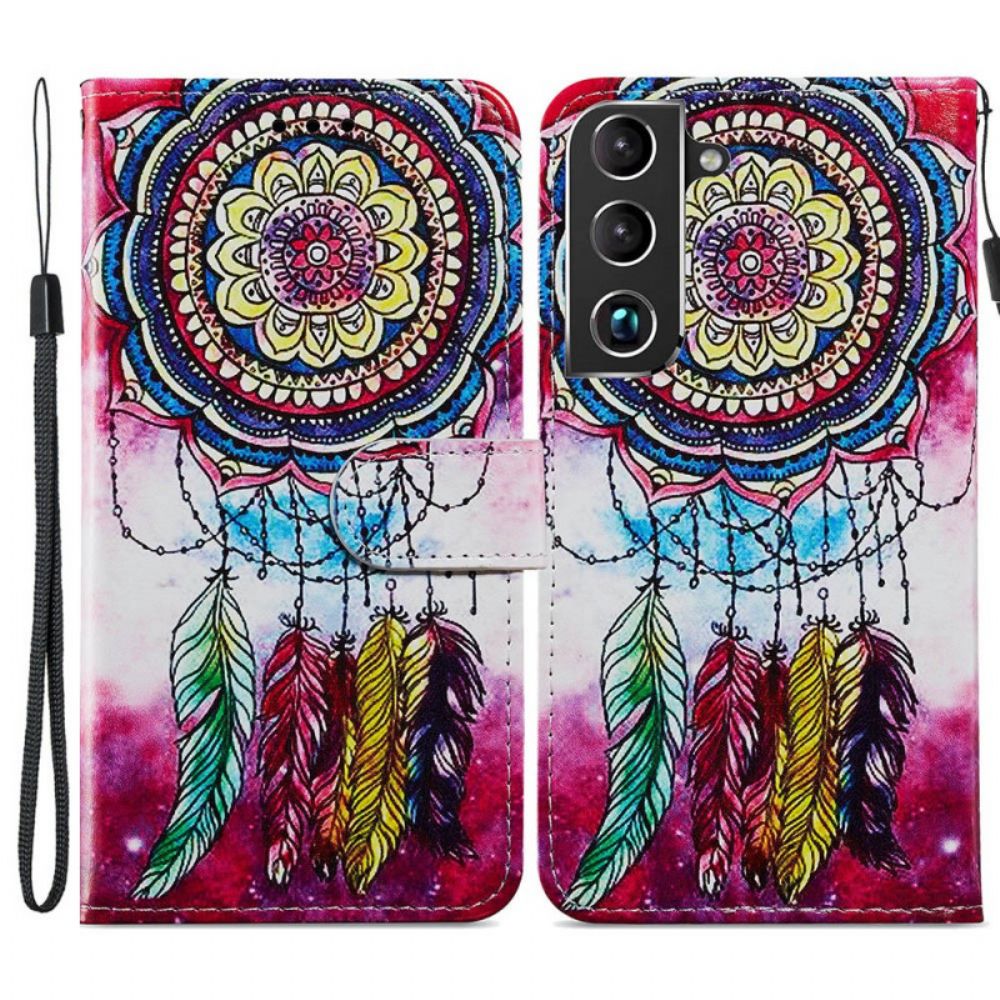 Flip Case voor Samsung Galaxy S22 Plus 5G Artistieke Dromenvanger