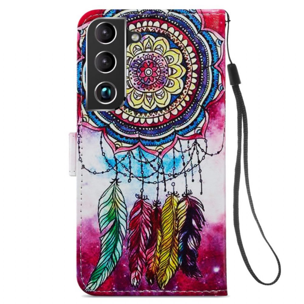 Flip Case voor Samsung Galaxy S22 Plus 5G Artistieke Dromenvanger