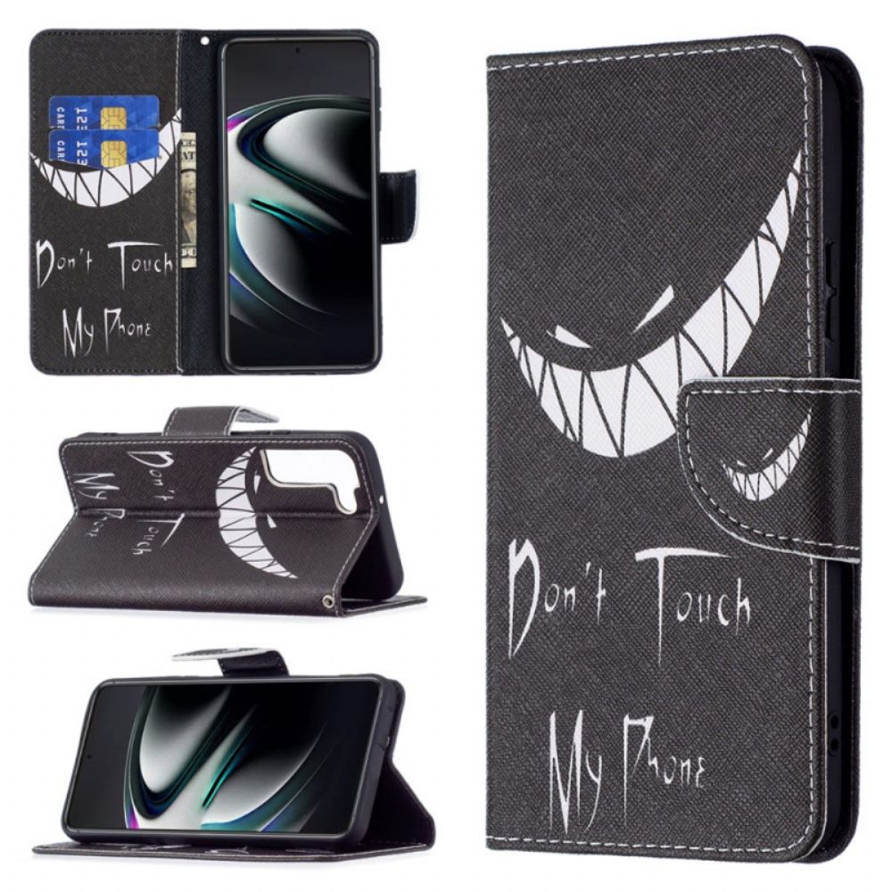 Flip Case voor Samsung Galaxy S22 Plus 5G Duivelstelefoon