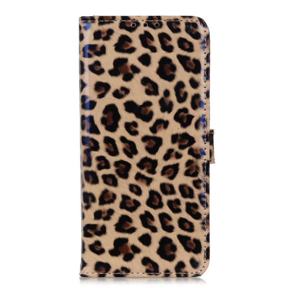 Flip Case voor Samsung Galaxy S22 Plus 5G Luipaard