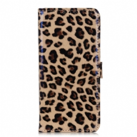 Flip Case voor Samsung Galaxy S22 Plus 5G Luipaard