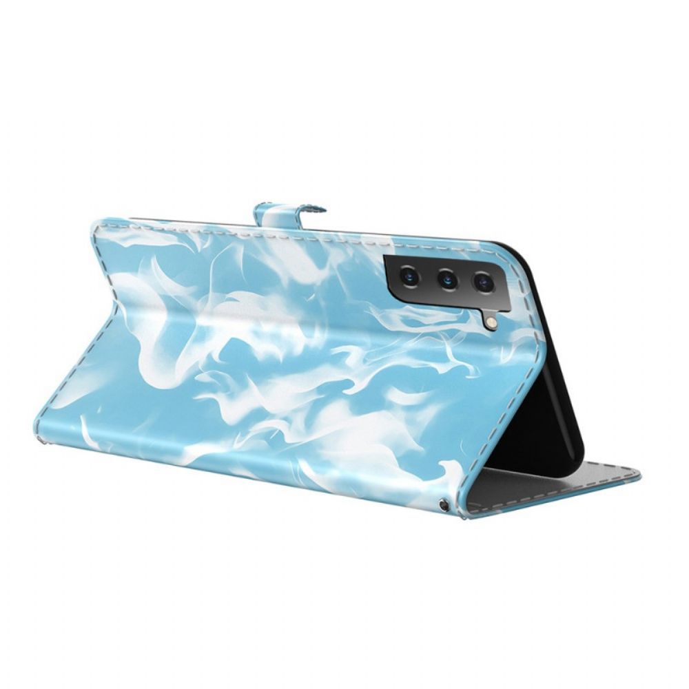 Folio-hoesje voor Samsung Galaxy S22 Plus 5G Abstract Patroon