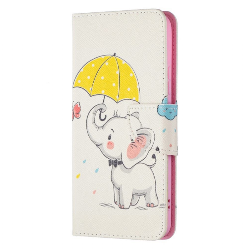 Folio-hoesje voor Samsung Galaxy S22 Plus 5G Babyolifant