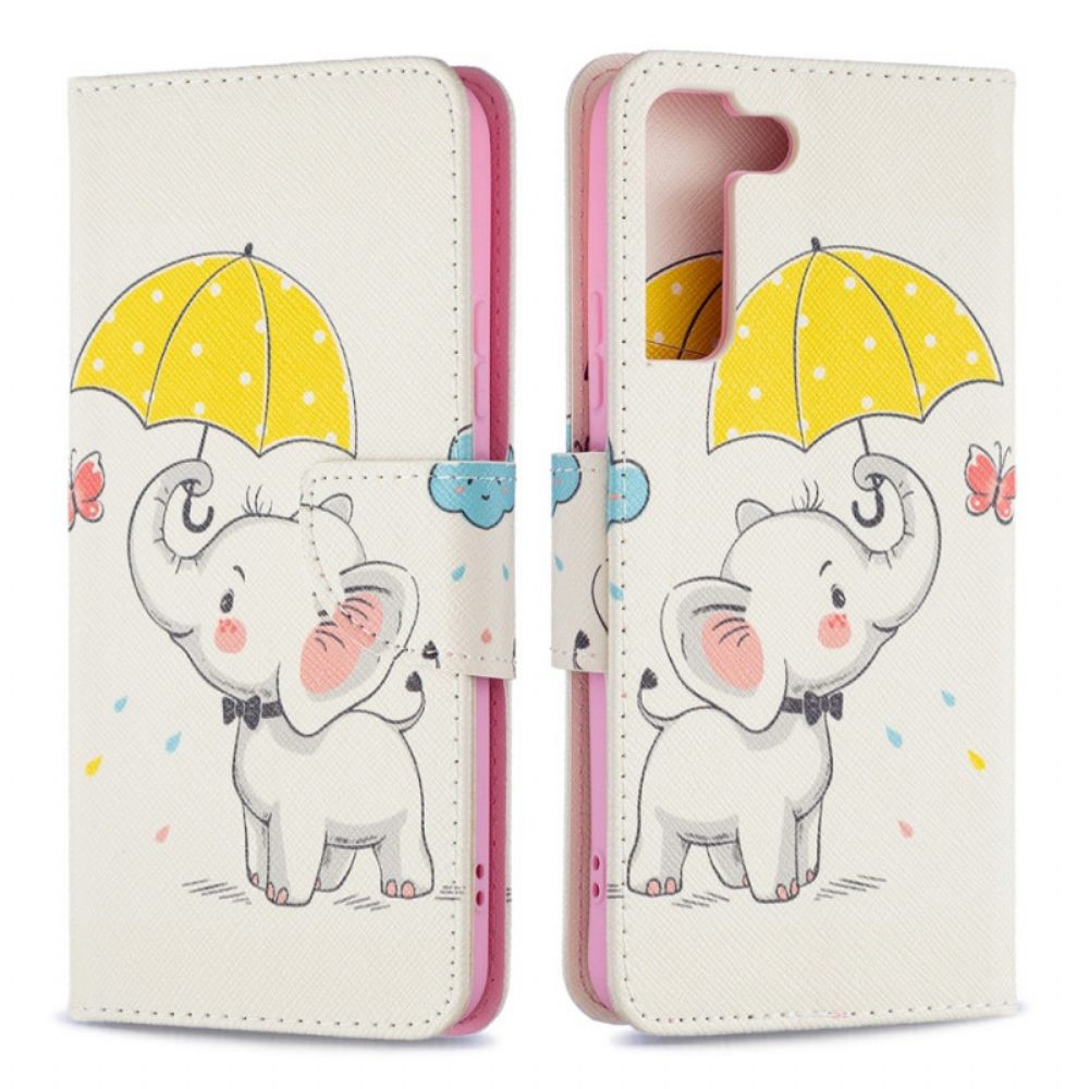 Folio-hoesje voor Samsung Galaxy S22 Plus 5G Babyolifant