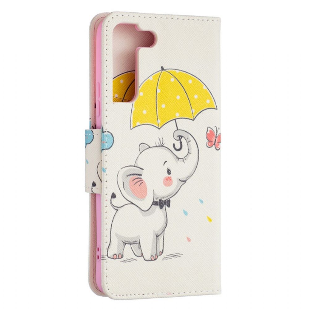 Folio-hoesje voor Samsung Galaxy S22 Plus 5G Babyolifant