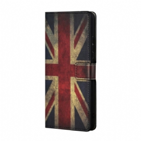 Folio-hoesje voor Samsung Galaxy S22 Plus 5G Engeland Vlag