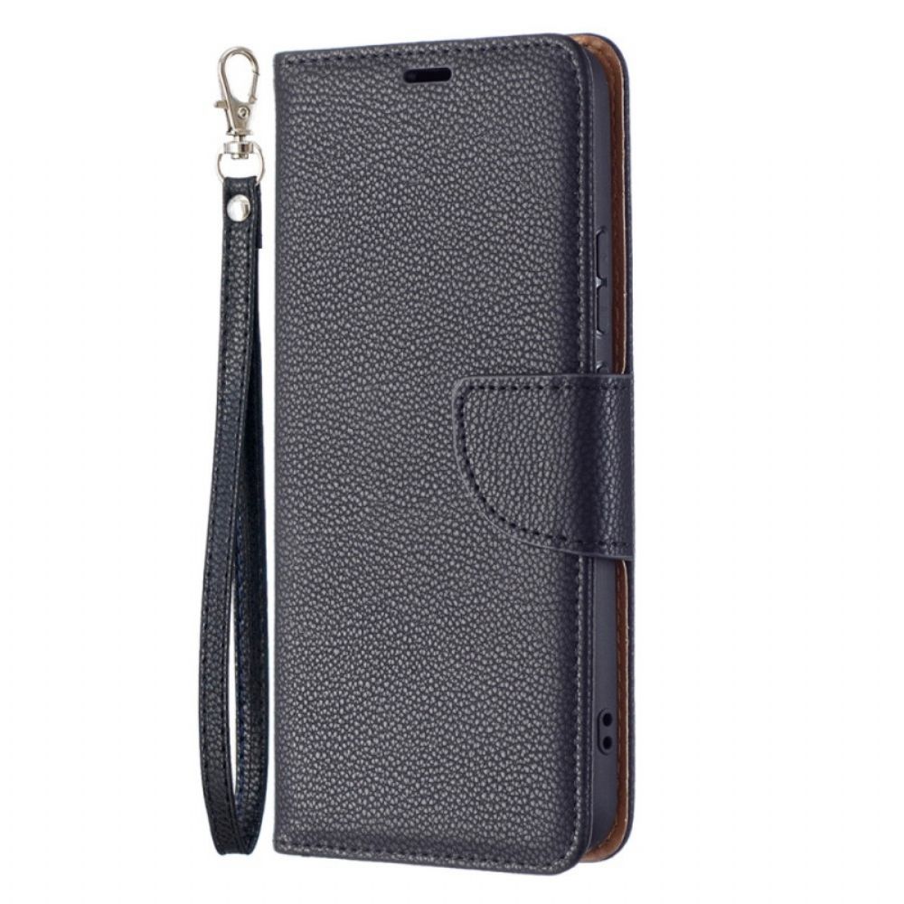 Folio-hoesje voor Samsung Galaxy S22 Plus 5G Flip Case Litchi Flap Schuin