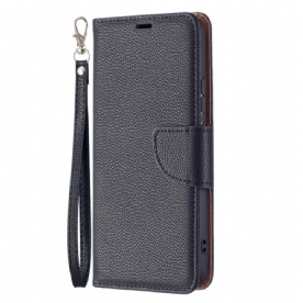 Folio-hoesje voor Samsung Galaxy S22 Plus 5G Flip Case Litchi Flap Schuin