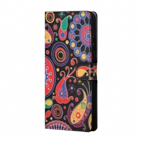 Folio-hoesje voor Samsung Galaxy S22 Plus 5G Galaxy-ontwerp