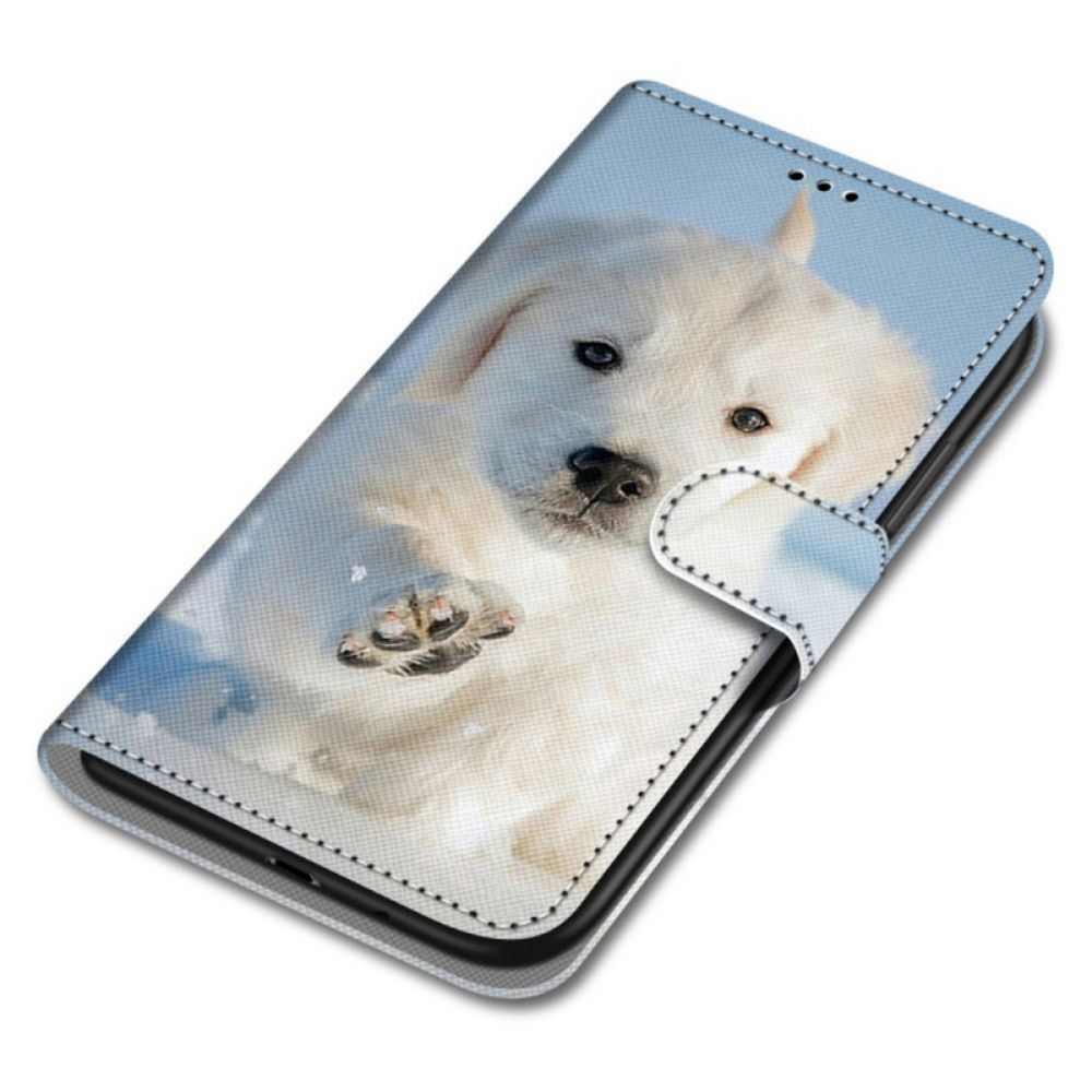 Folio-hoesje voor Samsung Galaxy S22 Plus 5G Leuke Hond