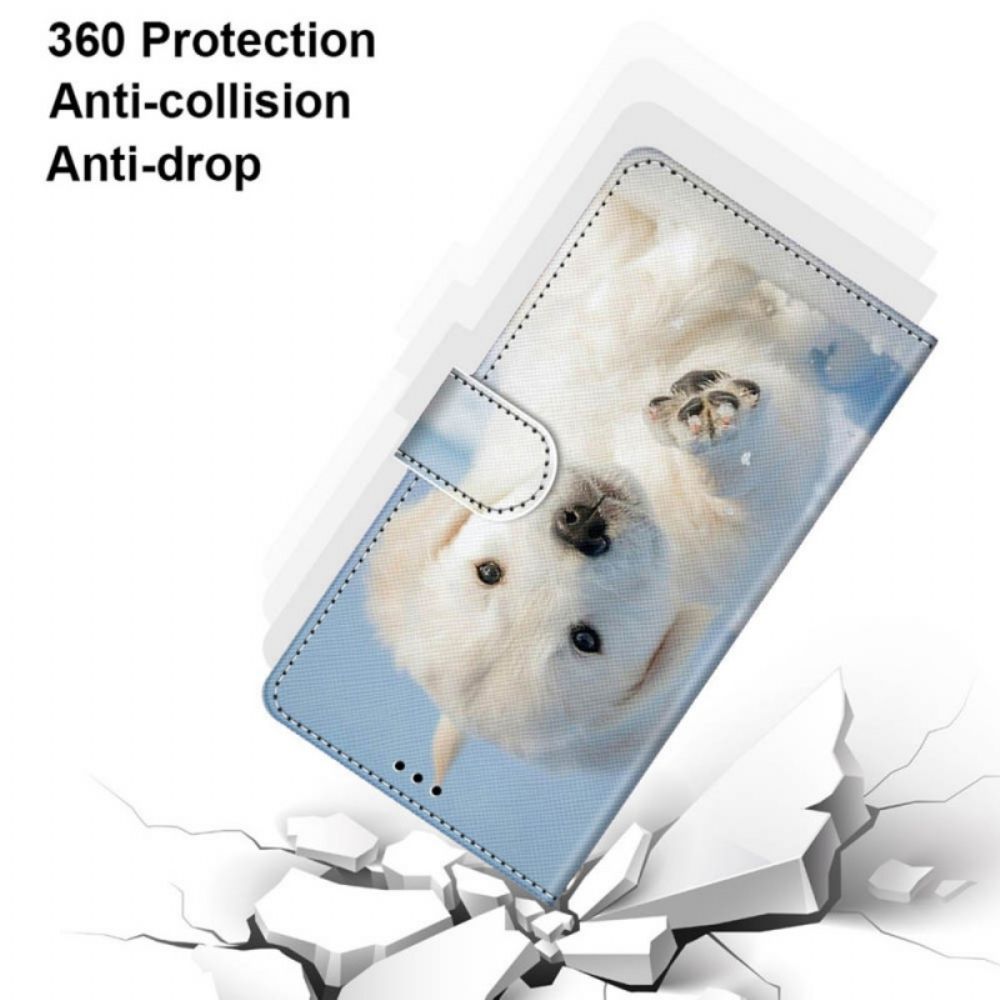 Folio-hoesje voor Samsung Galaxy S22 Plus 5G Leuke Hond