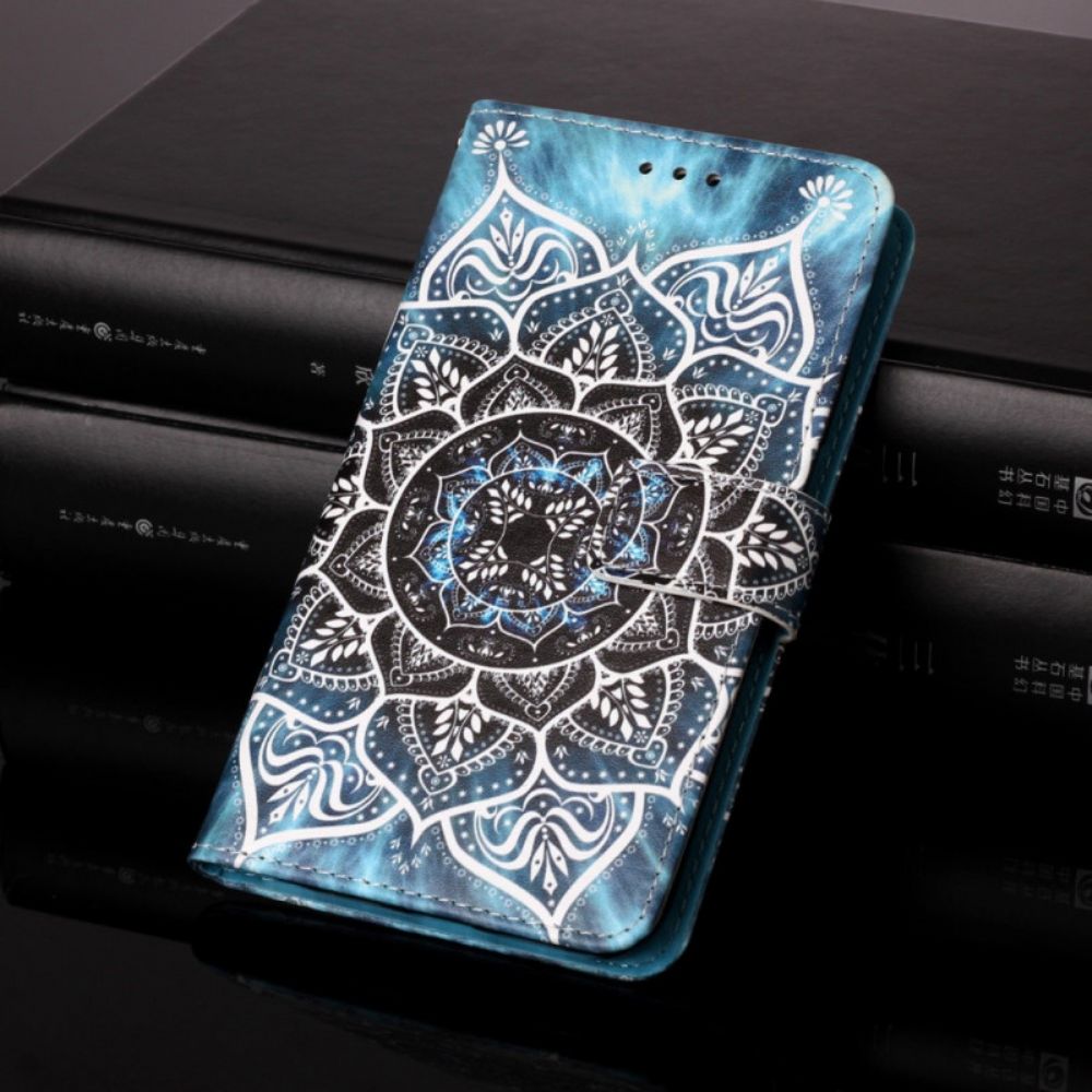 Folio-hoesje voor Samsung Galaxy S22 Plus 5G Mandala In De Lucht