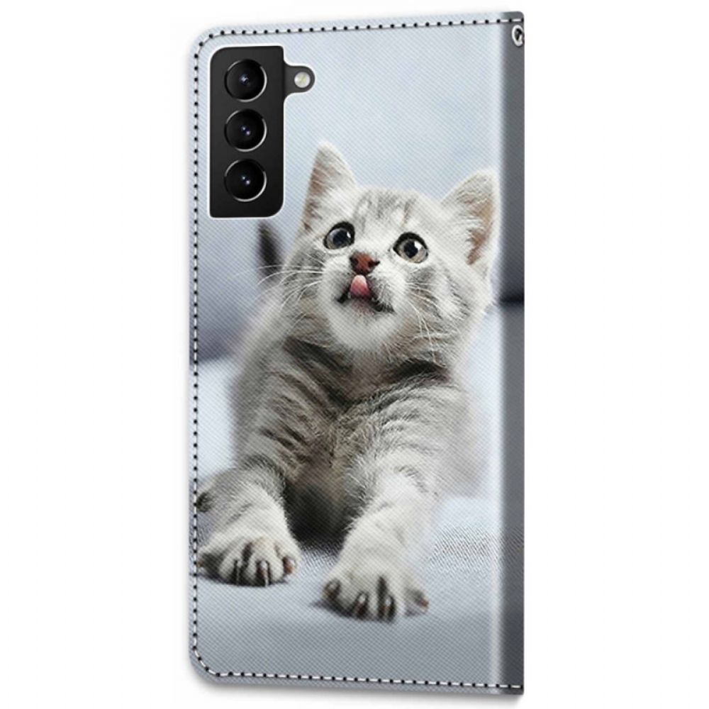 Folio-hoesje voor Samsung Galaxy S22 Plus 5G De Mooiste Katten