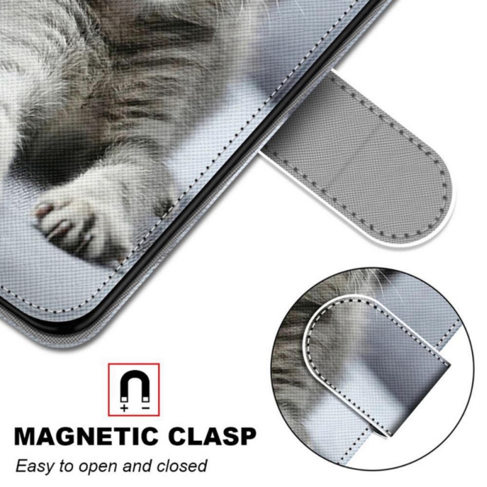 Folio-hoesje voor Samsung Galaxy S22 Plus 5G De Mooiste Katten