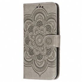 Folio-hoesje voor Samsung Galaxy S22 Plus 5G Volledige Mandala