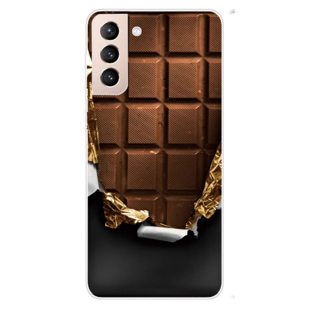 Hoesje voor Samsung Galaxy S22 Plus 5G Chocoladeslang