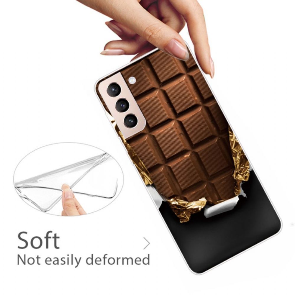 Hoesje voor Samsung Galaxy S22 Plus 5G Chocoladeslang