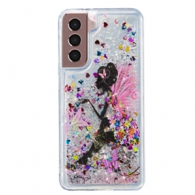 Hoesje voor Samsung Galaxy S22 Plus 5G Fee Glitter