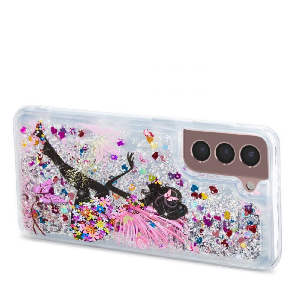 Hoesje voor Samsung Galaxy S22 Plus 5G Fee Glitter