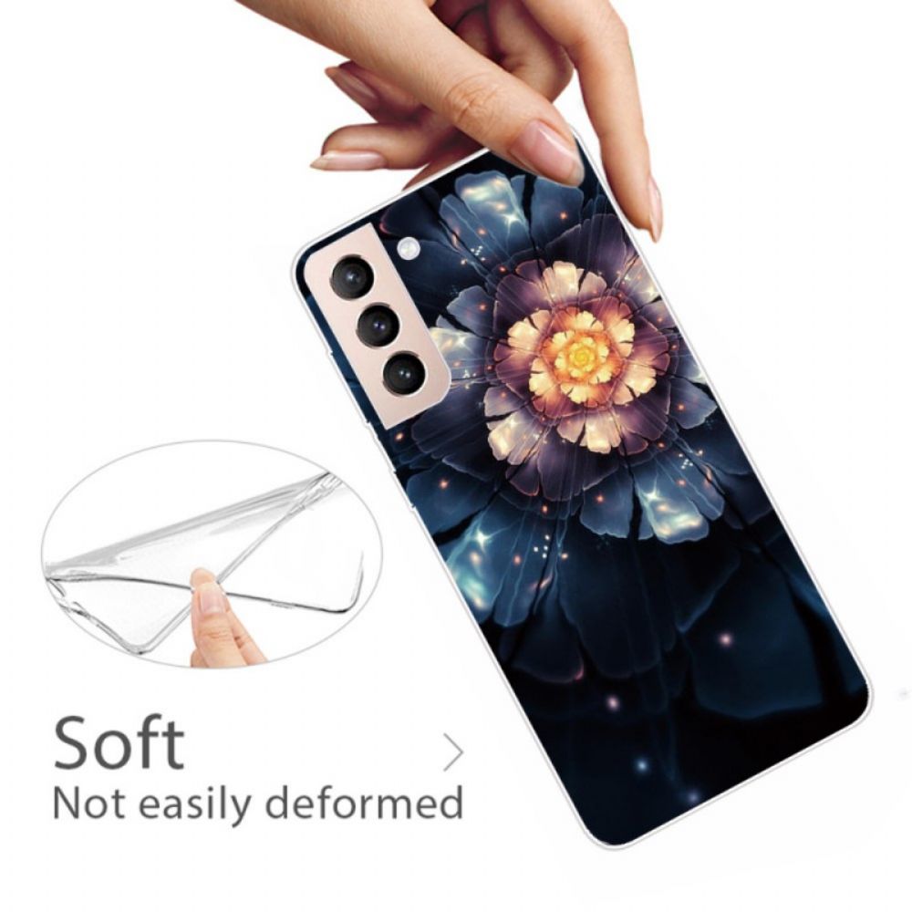 Hoesje voor Samsung Galaxy S22 Plus 5G Flexibele Bloemen